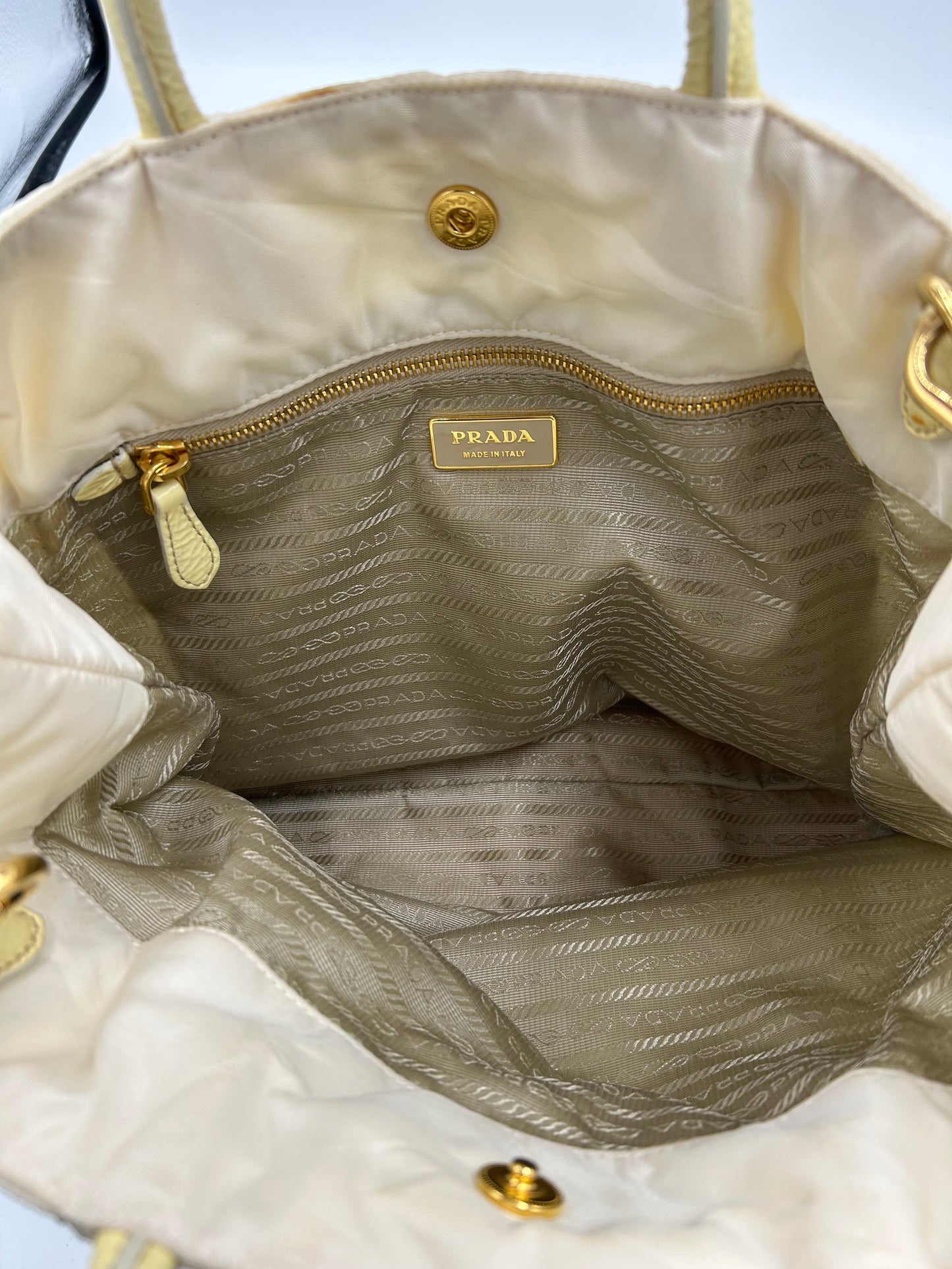 Prada Quilted Puffer Handbag