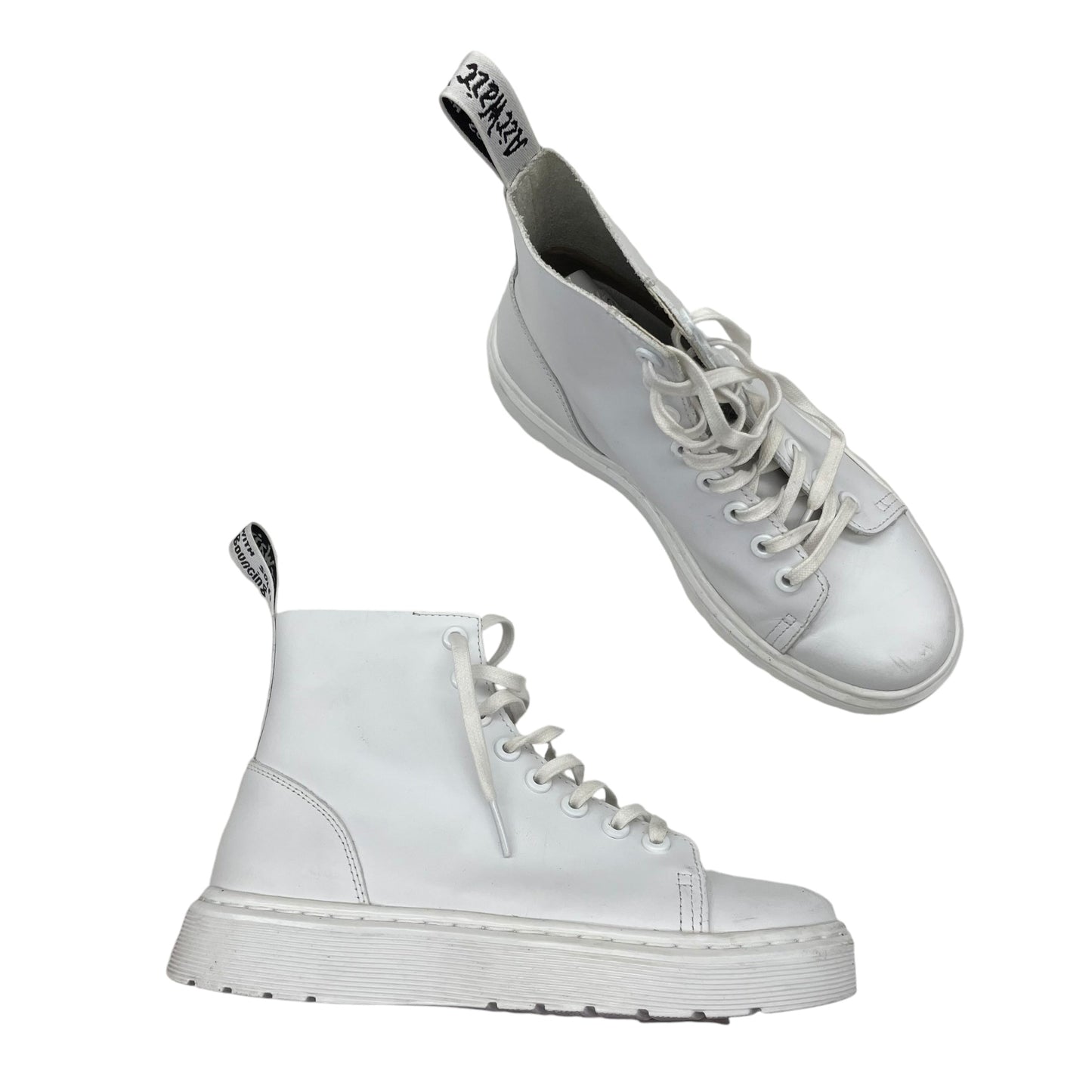 WHITE SHOES SNEAKERS by DR MARTENS Size:5.5