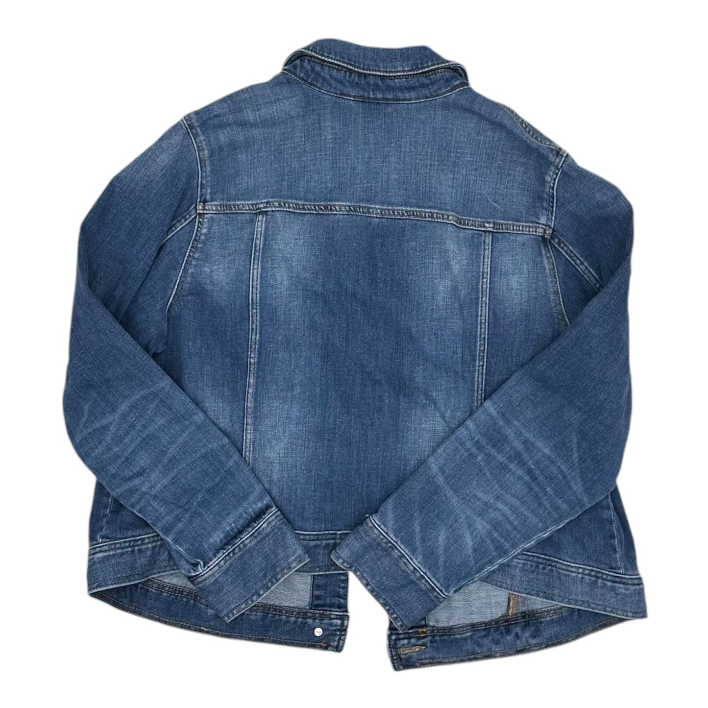 Jacket Denim By Lane Bryant In Blue Denim, Size:1X