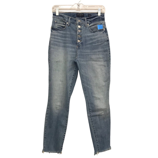 Jeans Skinny By Lucky Brand In Blue Denim, Size:6