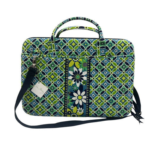 Laptop Bag By Vera Bradley In Green, Size:Large