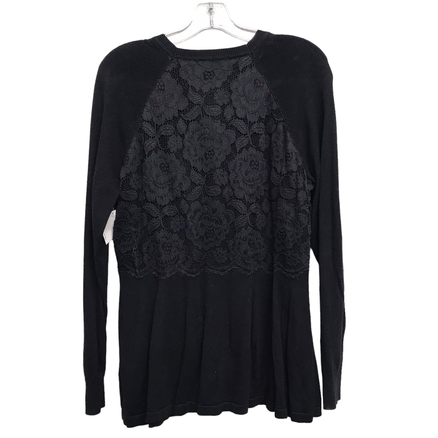 CARDIGAN By ISAAC MIZRAHI LIVE QVC In BLACK, Size:M