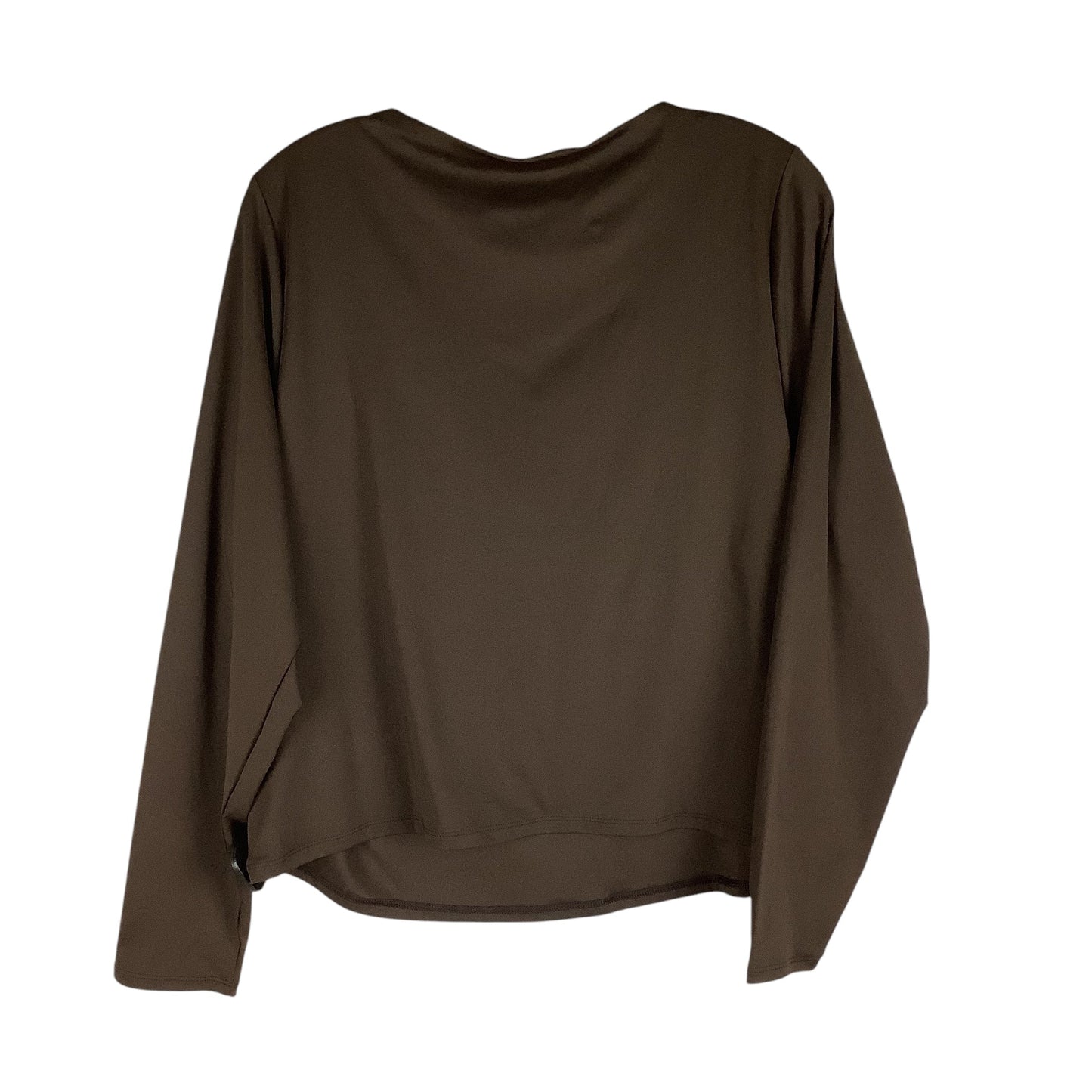 Top Long Sleeve By Old Navy In Brown, Size: 2x