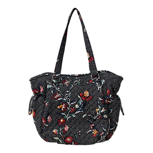 Handbag By Vera Bradley In Black, Size:Medium