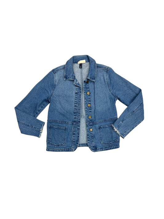 Jacket Denim By Universal Thread In Blue, Size: Xs