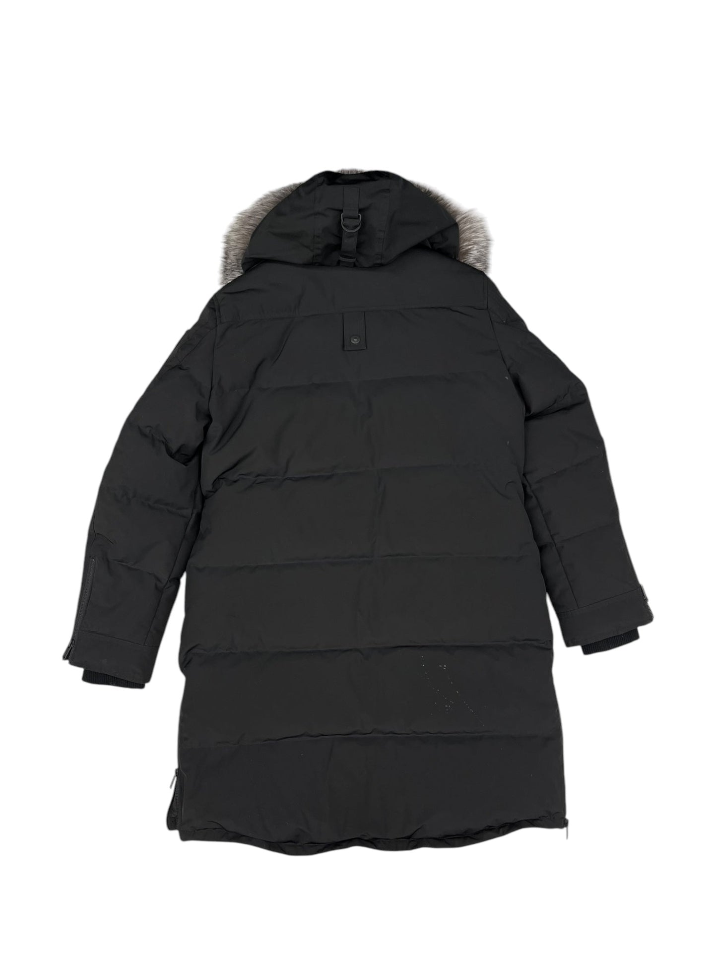 Coat Luxury Designer By Moose Knuckles Canada In Black, Size: Xl