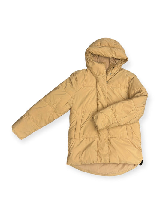 Jacket Puffer & Quilted By Old Navy In Tan, Size: Xs