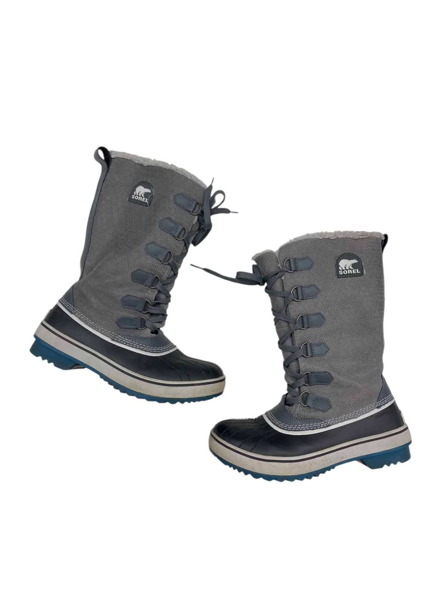 Boots Snow By Sorel In Grey, Size: 7