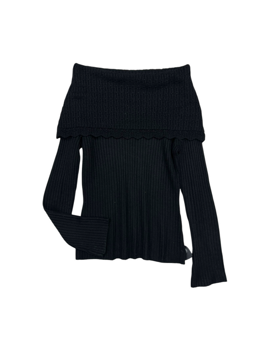 Sweater By Tahari By Arthur Levine In Black, Size: Xs