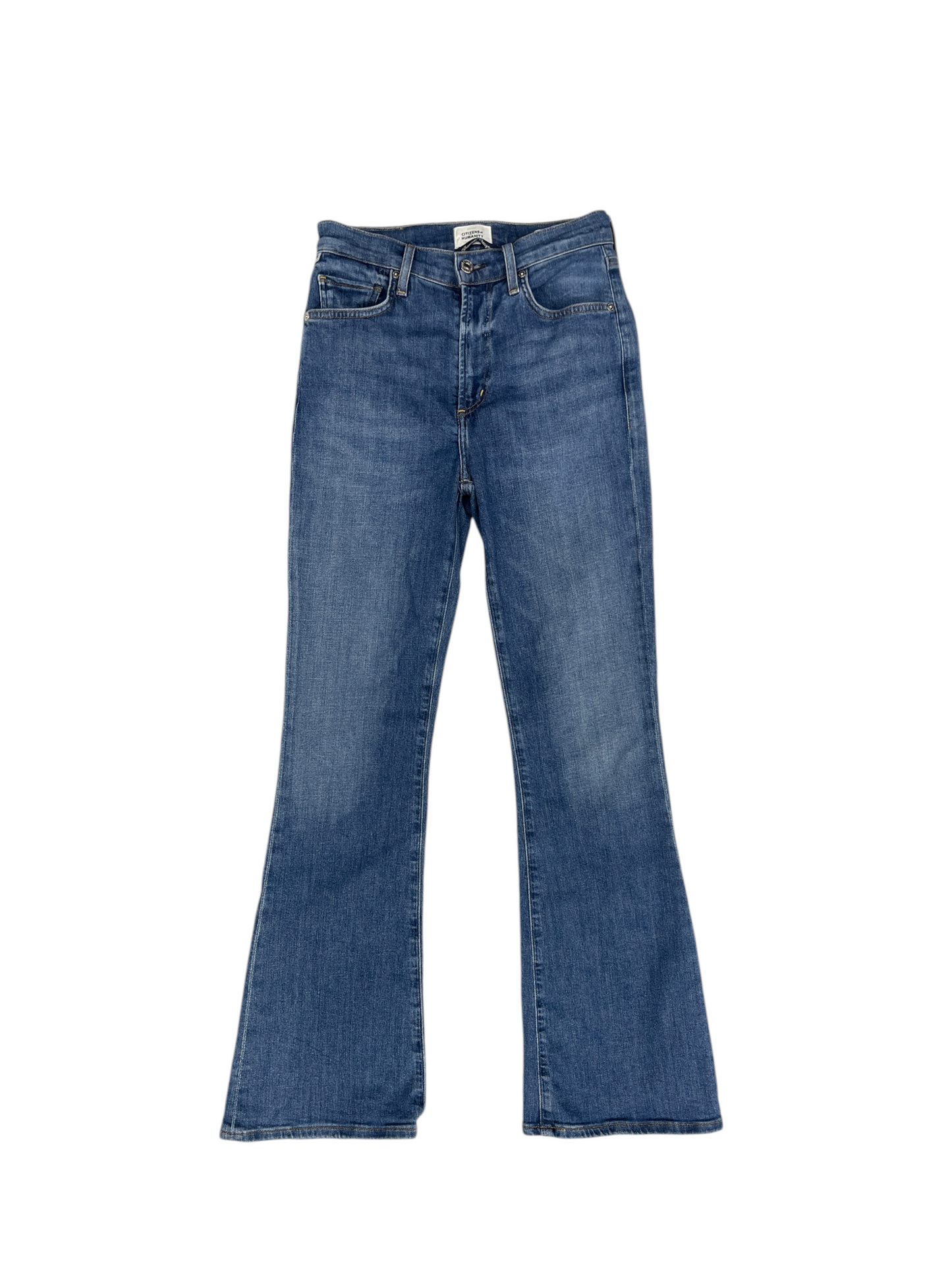 Jeans Flared By Citizens Of Humanity In Blue Denim, Size: 26