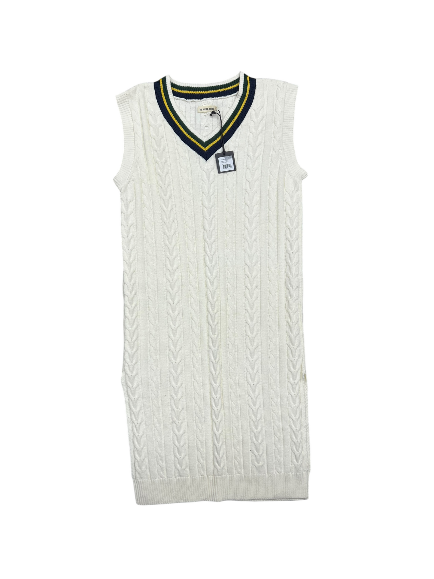 Dress Sweater By THE NORMAL BRAND In White, Size: L