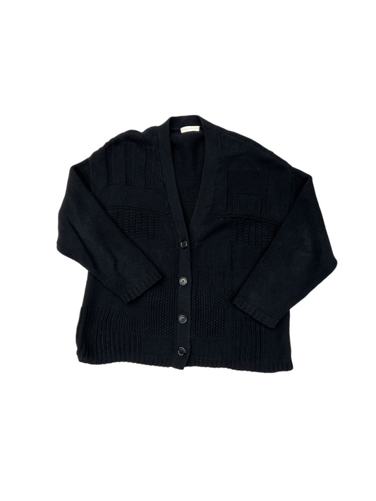 Cardigan By Clothes Mentor In Black, Size: L