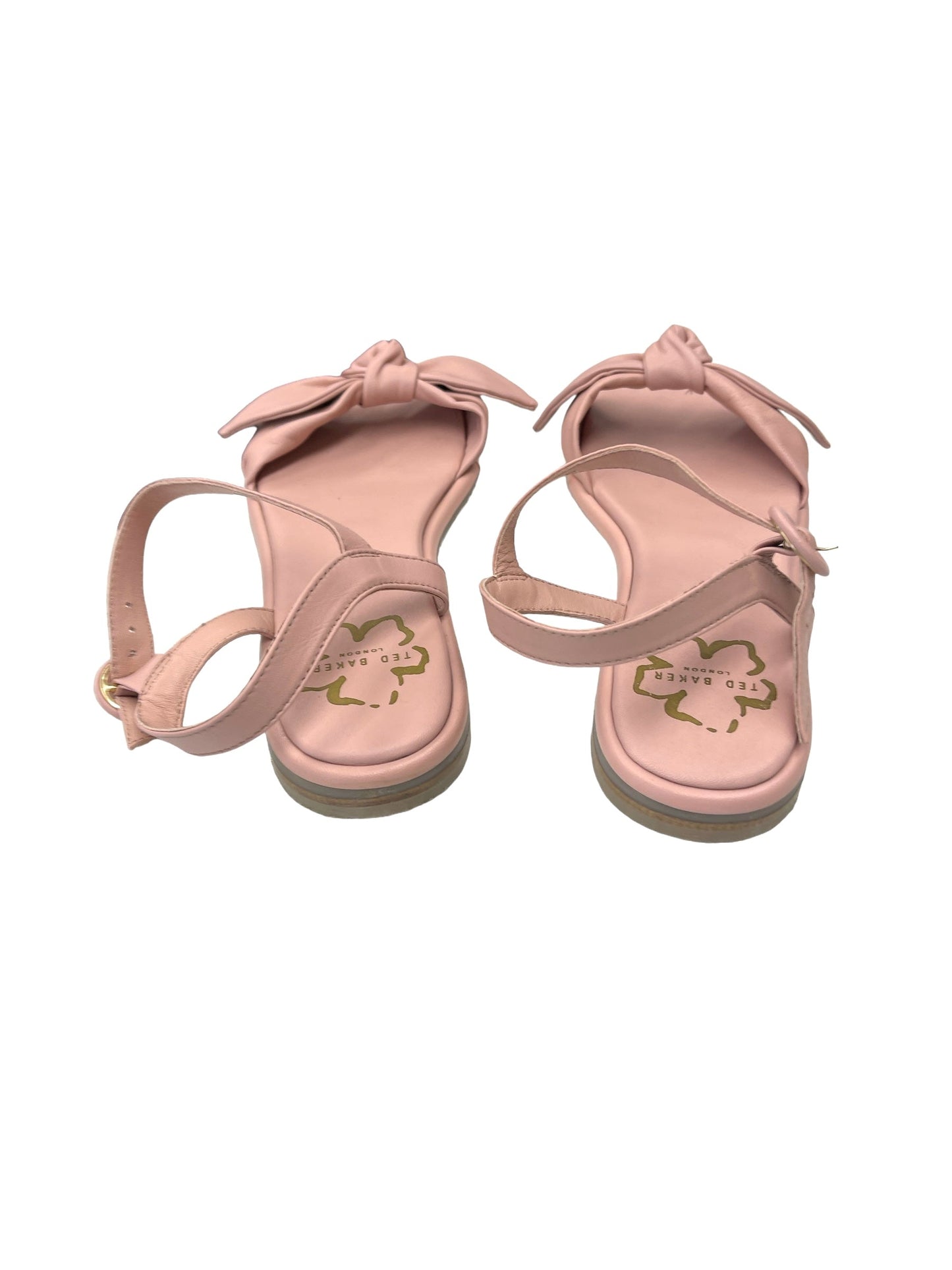 Pink Sandals Designer Ted Baker