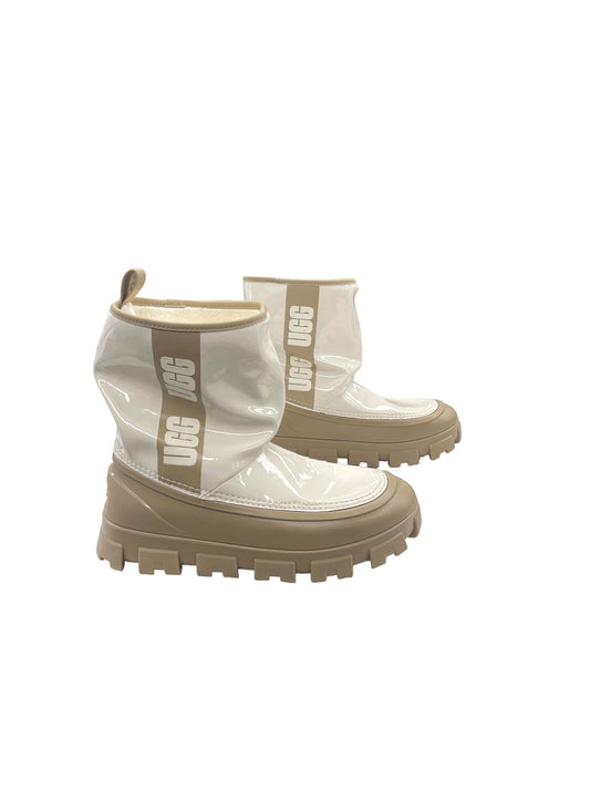 Boots Ankle Heels By Ugg In Cream, Size: 9