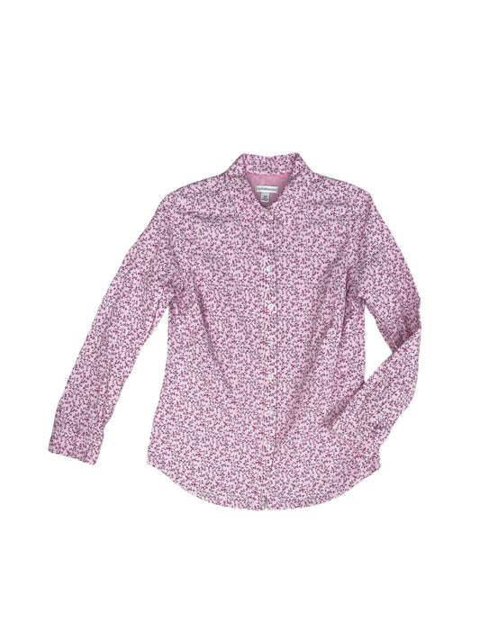 Top Long Sleeve By Croft And Barrow In Pink, Size: Xs