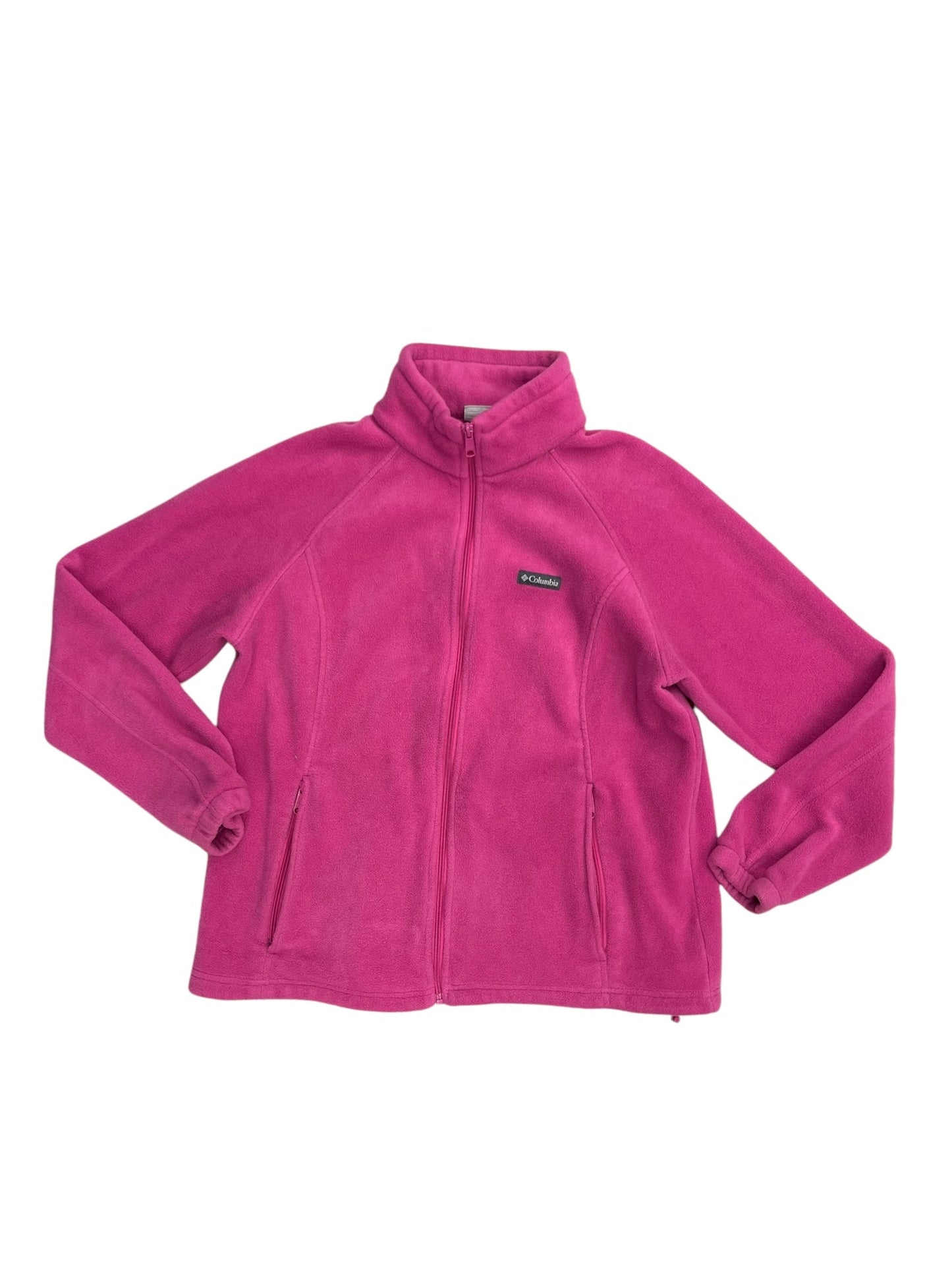 Jacket Fleece By Columbia In Pink, Size: 2x