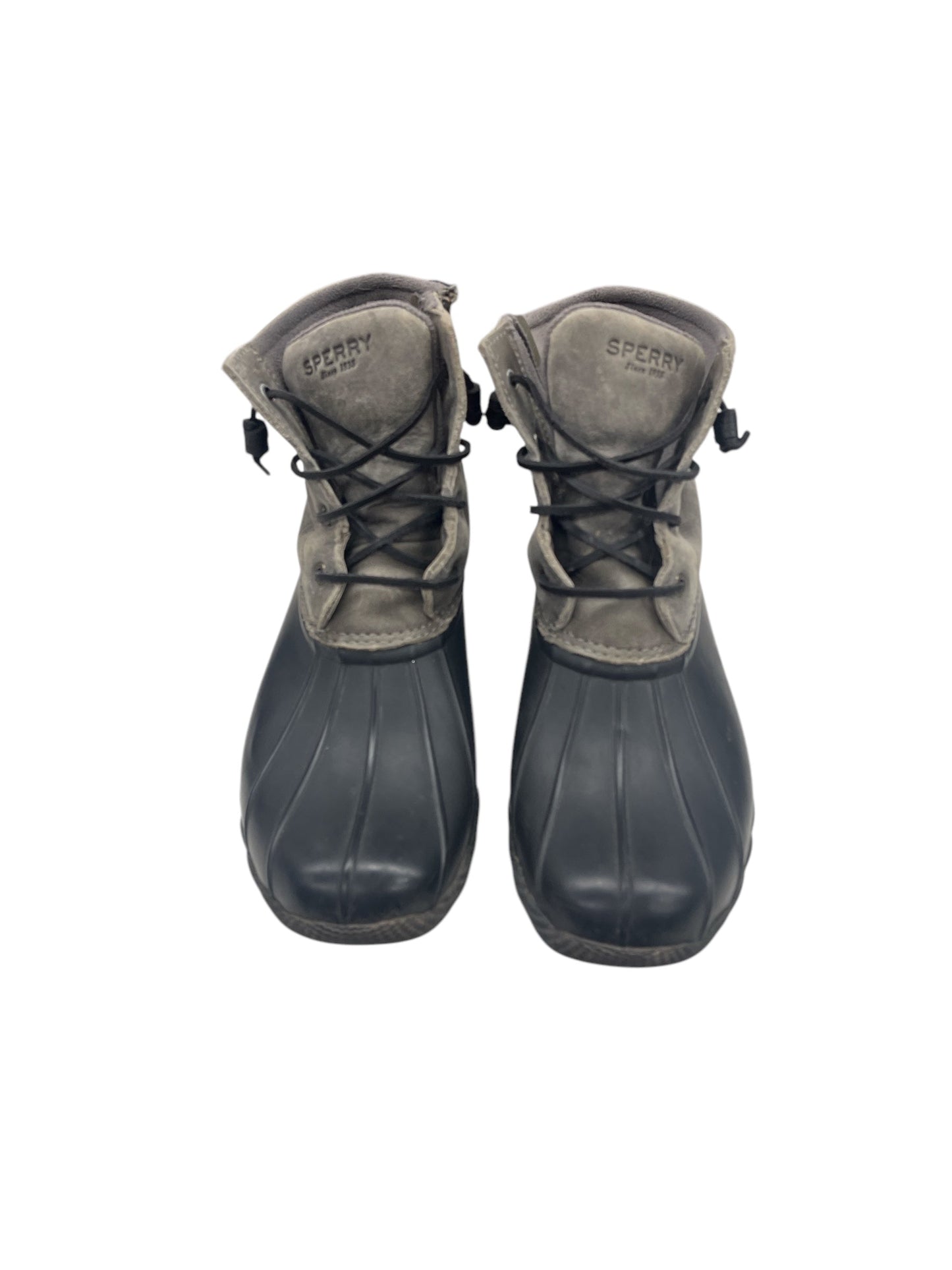 Boots Snow By Sperry In Black & Grey, Size: 11