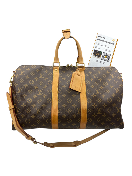 Duffle And Weekender Designer By Louis Vuitton, Size: Large