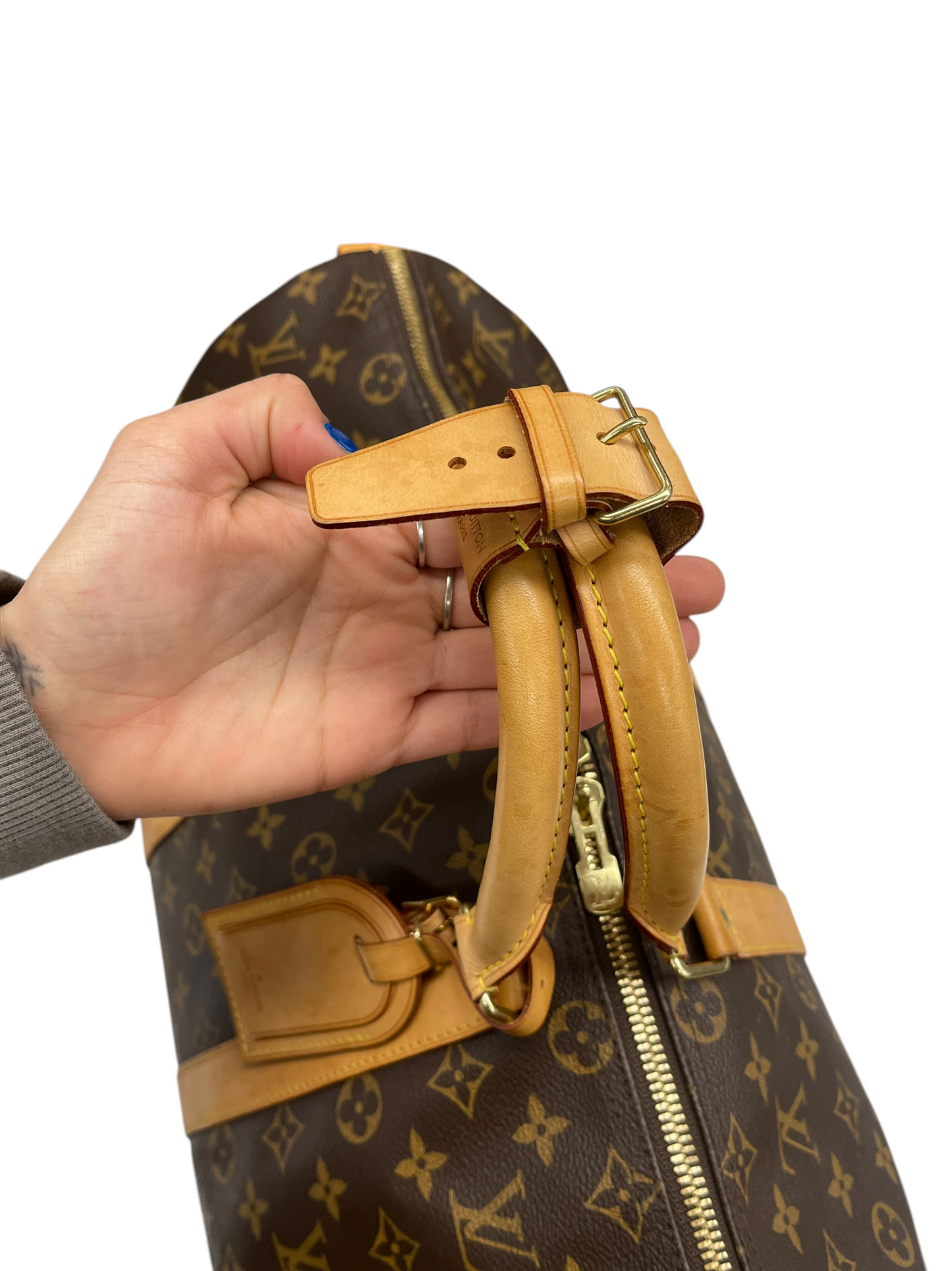 Duffle And Weekender Designer By Louis Vuitton, Size: Large