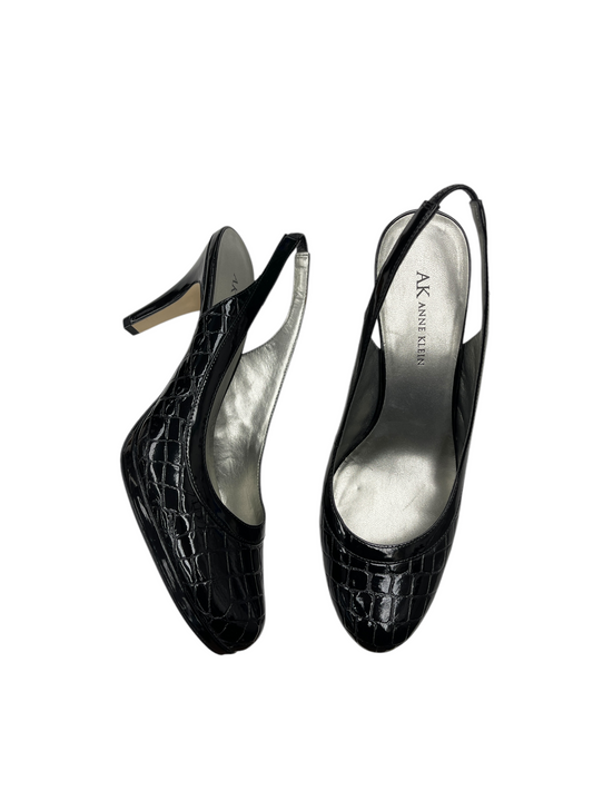 Shoes Heels Kitten By Anne Klein In Black, Size: 9