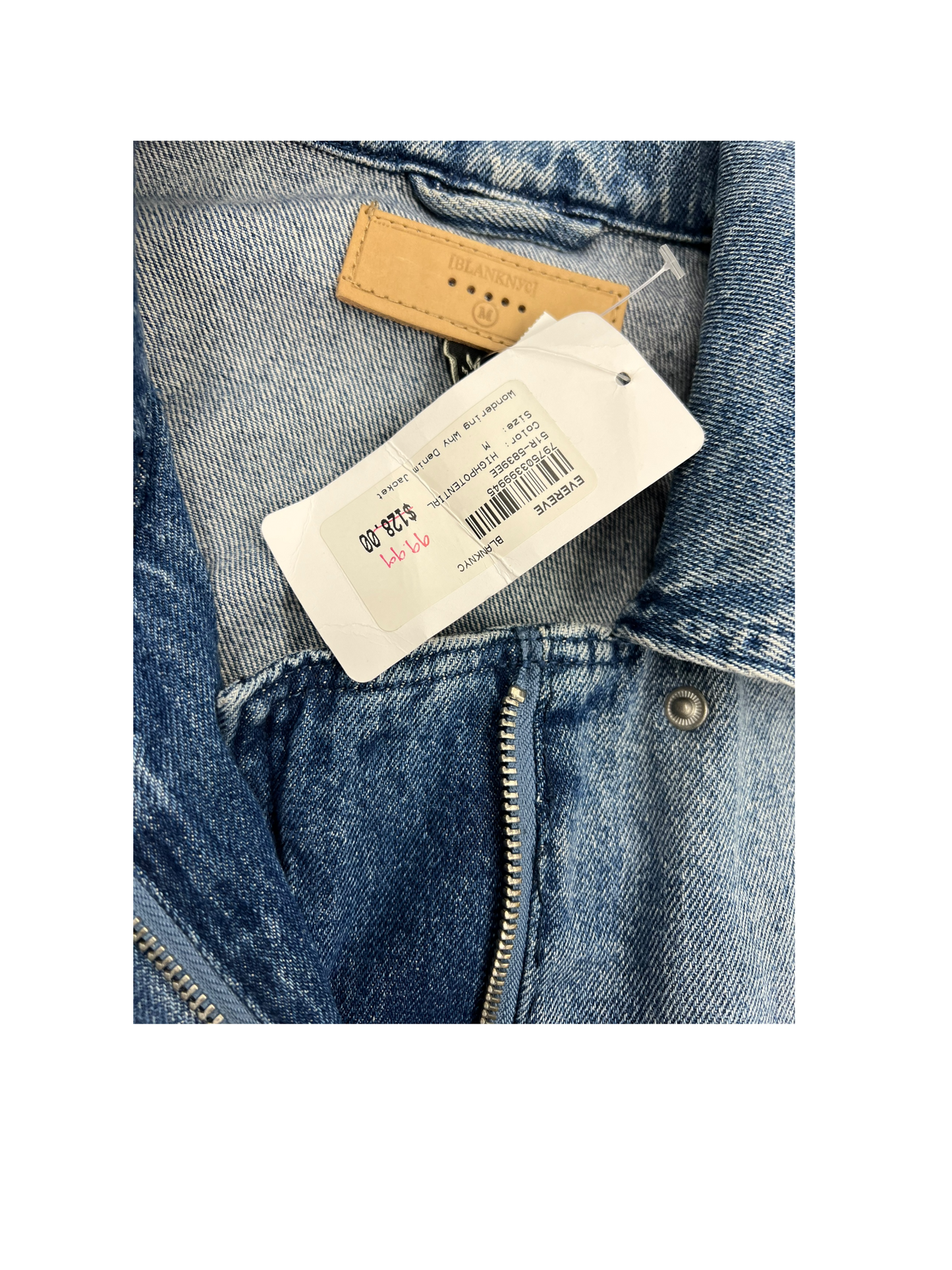 Jacket Denim By Blanknyc In Blue, Size: M