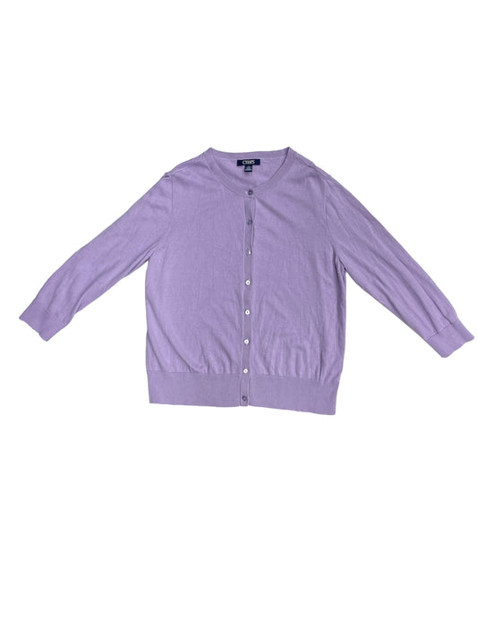 Purple Cardigan Chaps, Size M