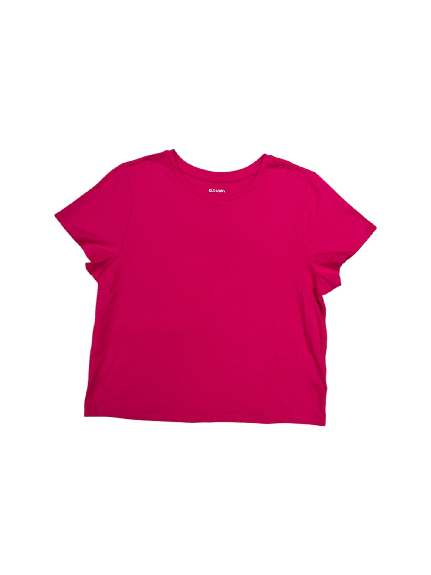 Top Short Sleeve By Old Navy In Pink, Size: Xl