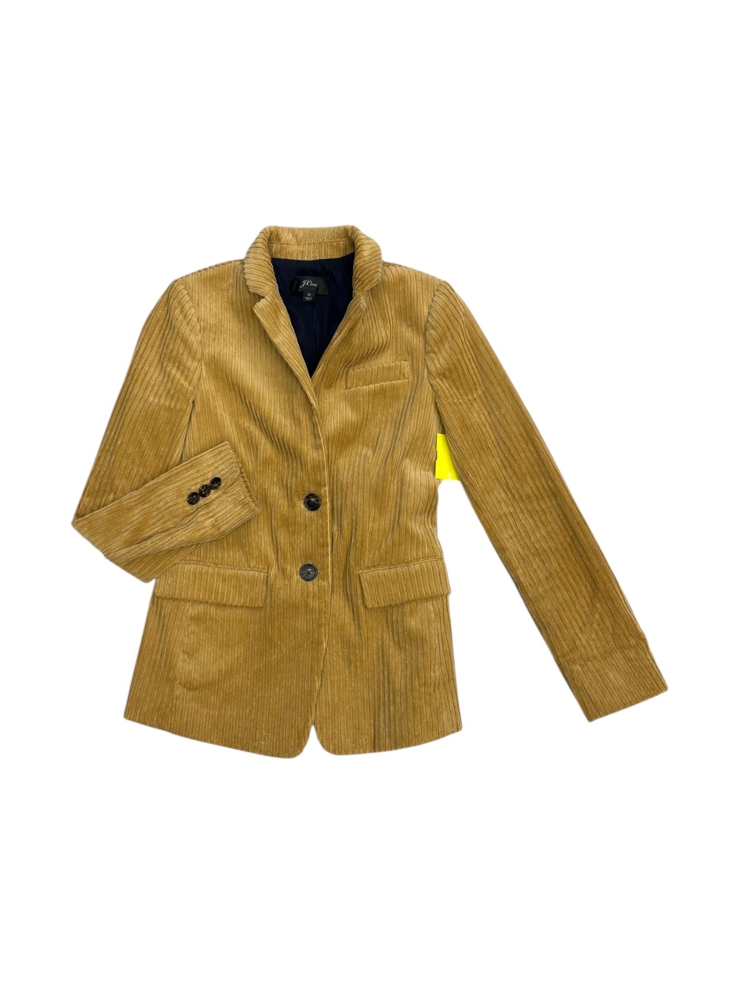 Blazer By J. Crew In Yellow, Size: 0