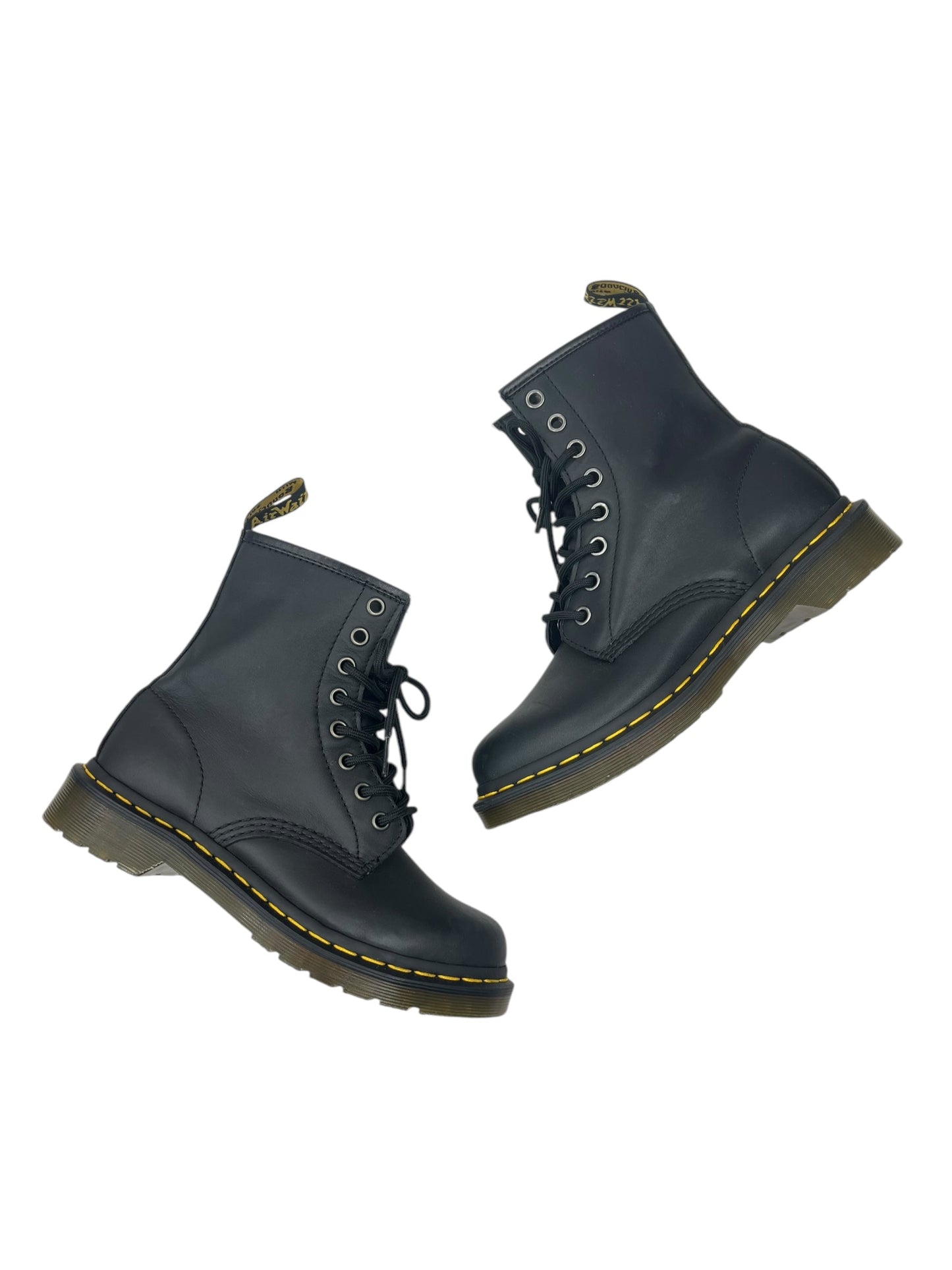 Boots Combat By Dr Martens In Black, Size: 6