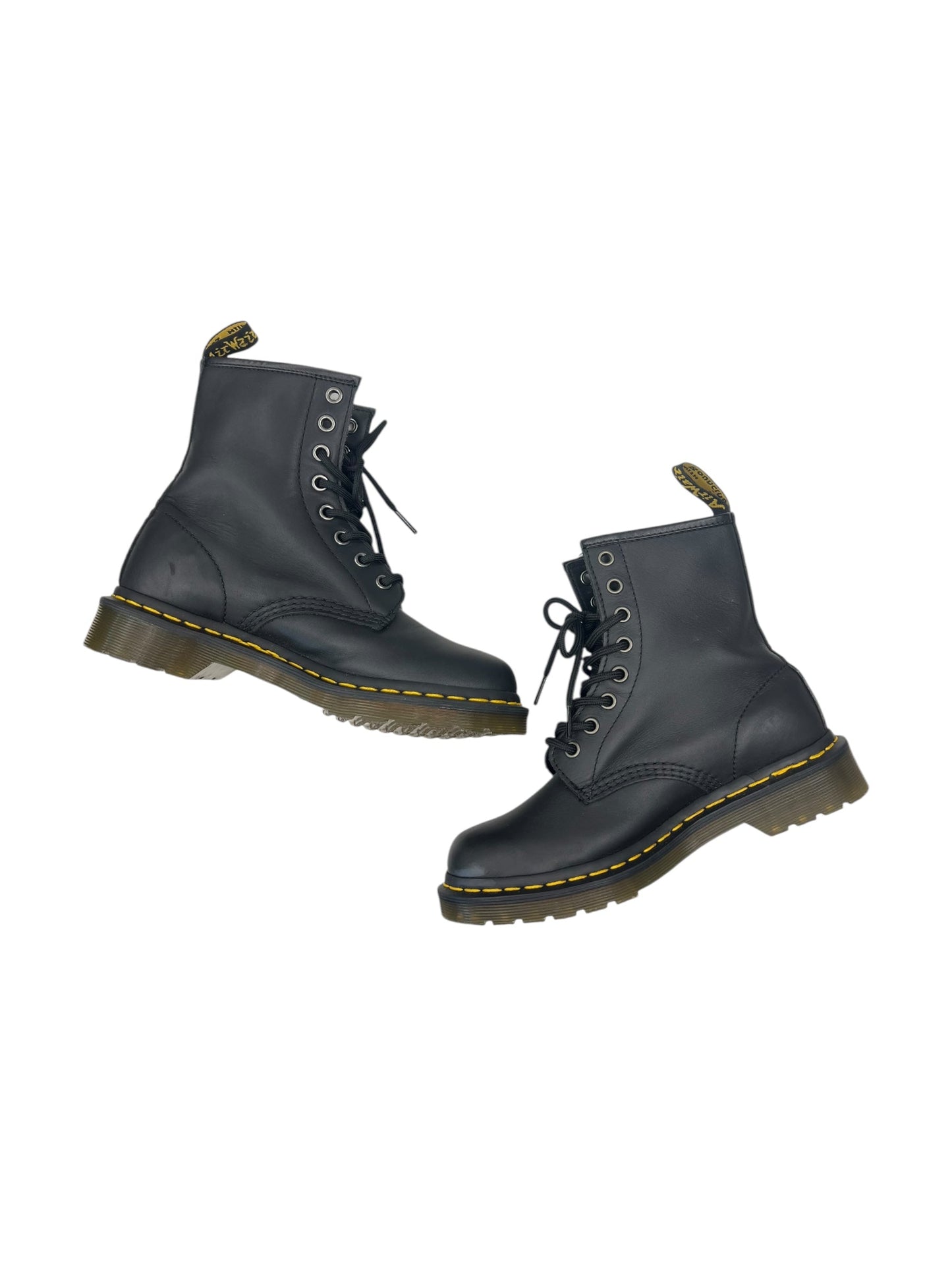 Boots Combat By Dr Martens In Black, Size: 6