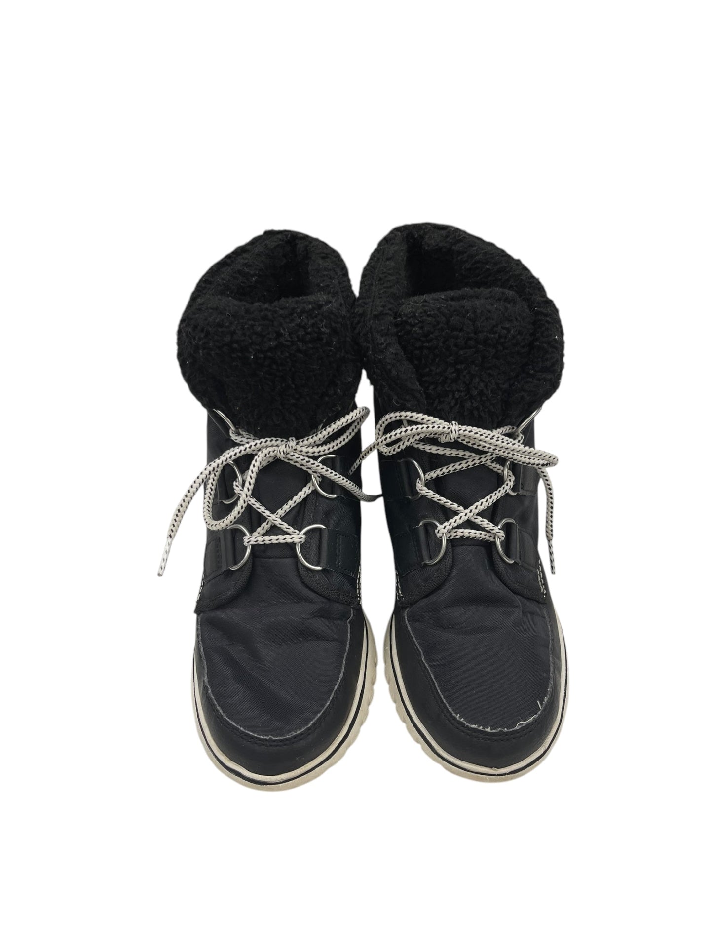 Boots Snow By Sorel In Black & White, Size: 9.5