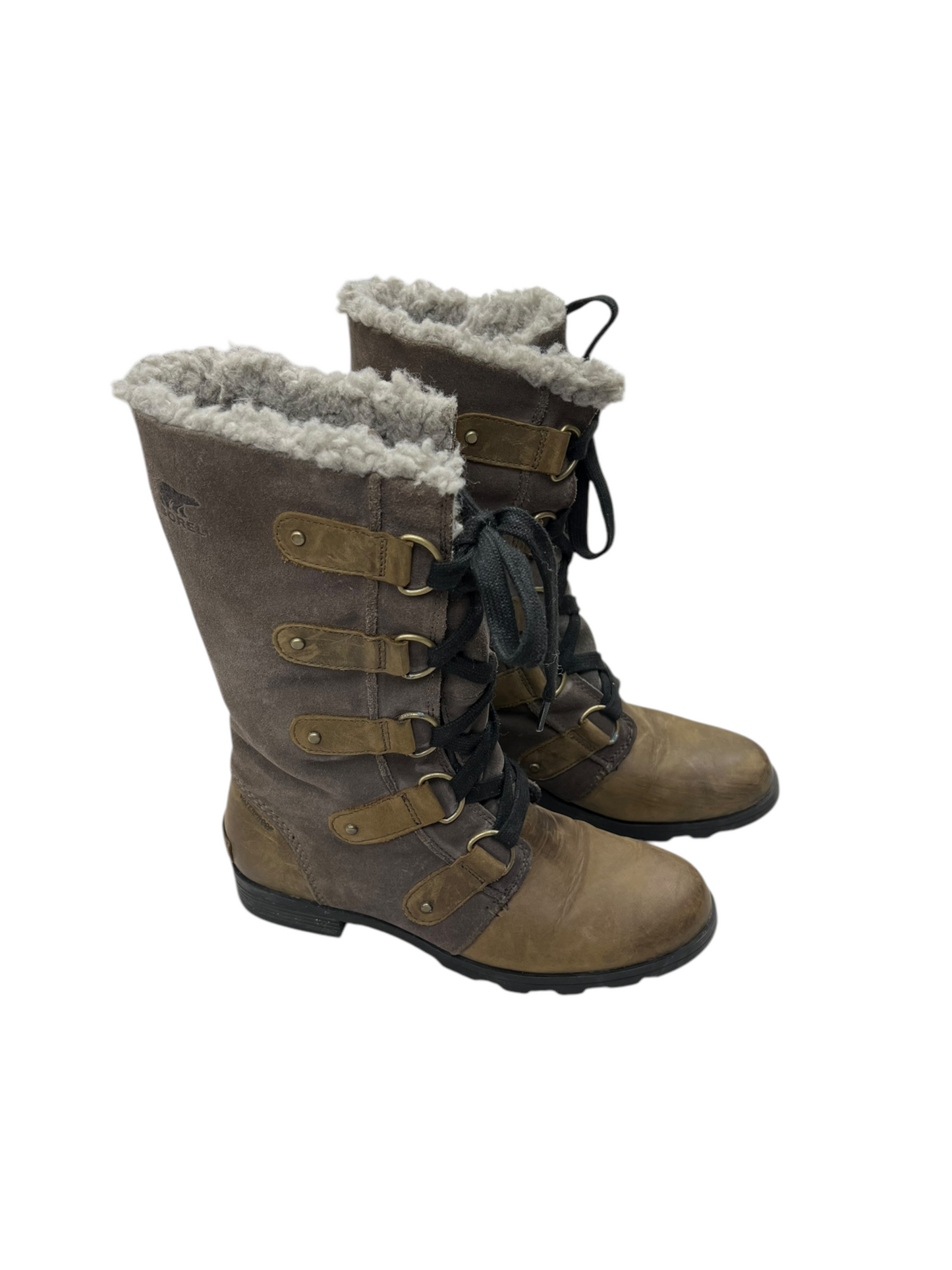 Boots Snow By Sorel In Brown, Size: 8