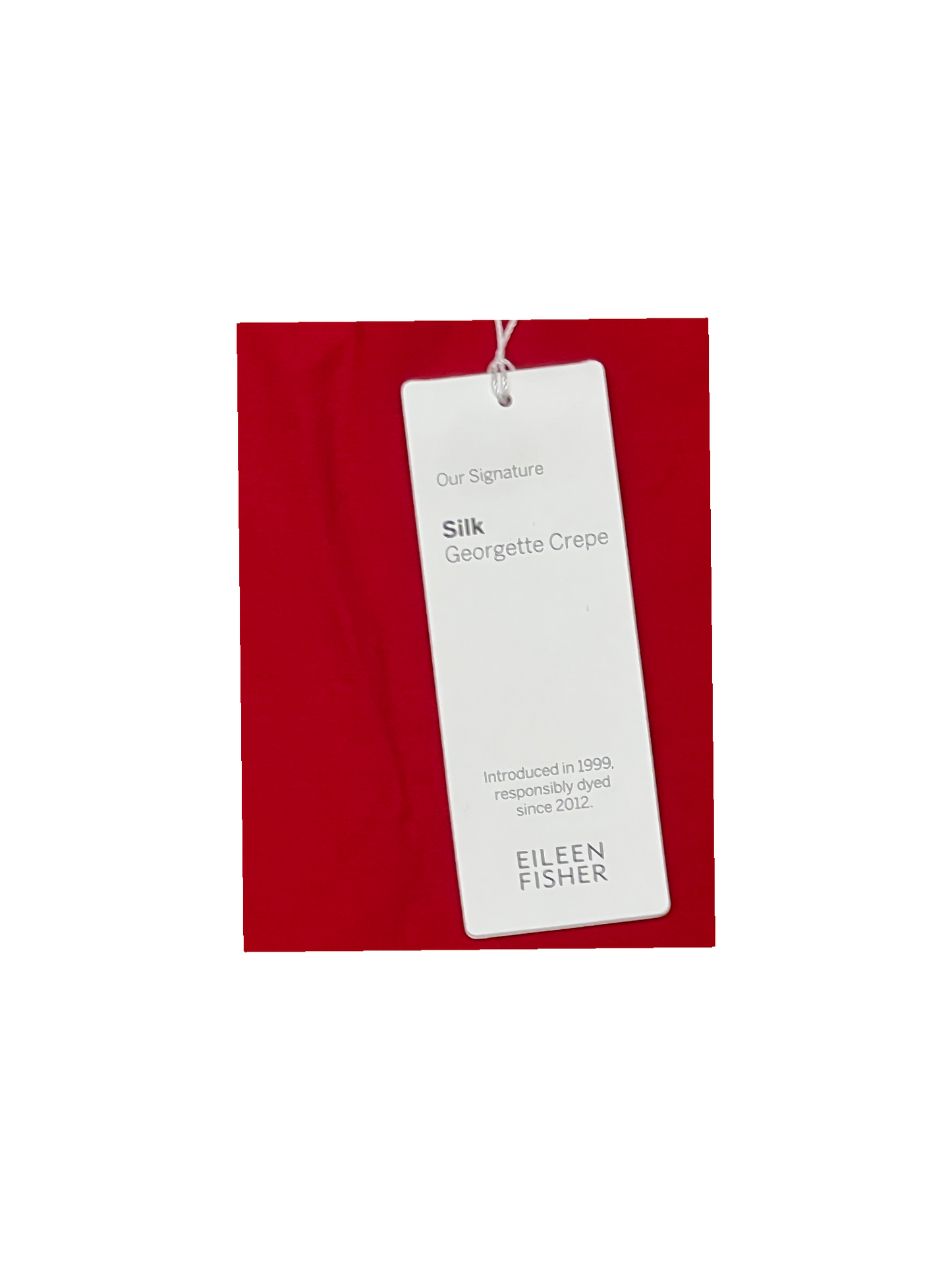 Top Short Sleeve By Eileen Fisher In Red, Size: 2x