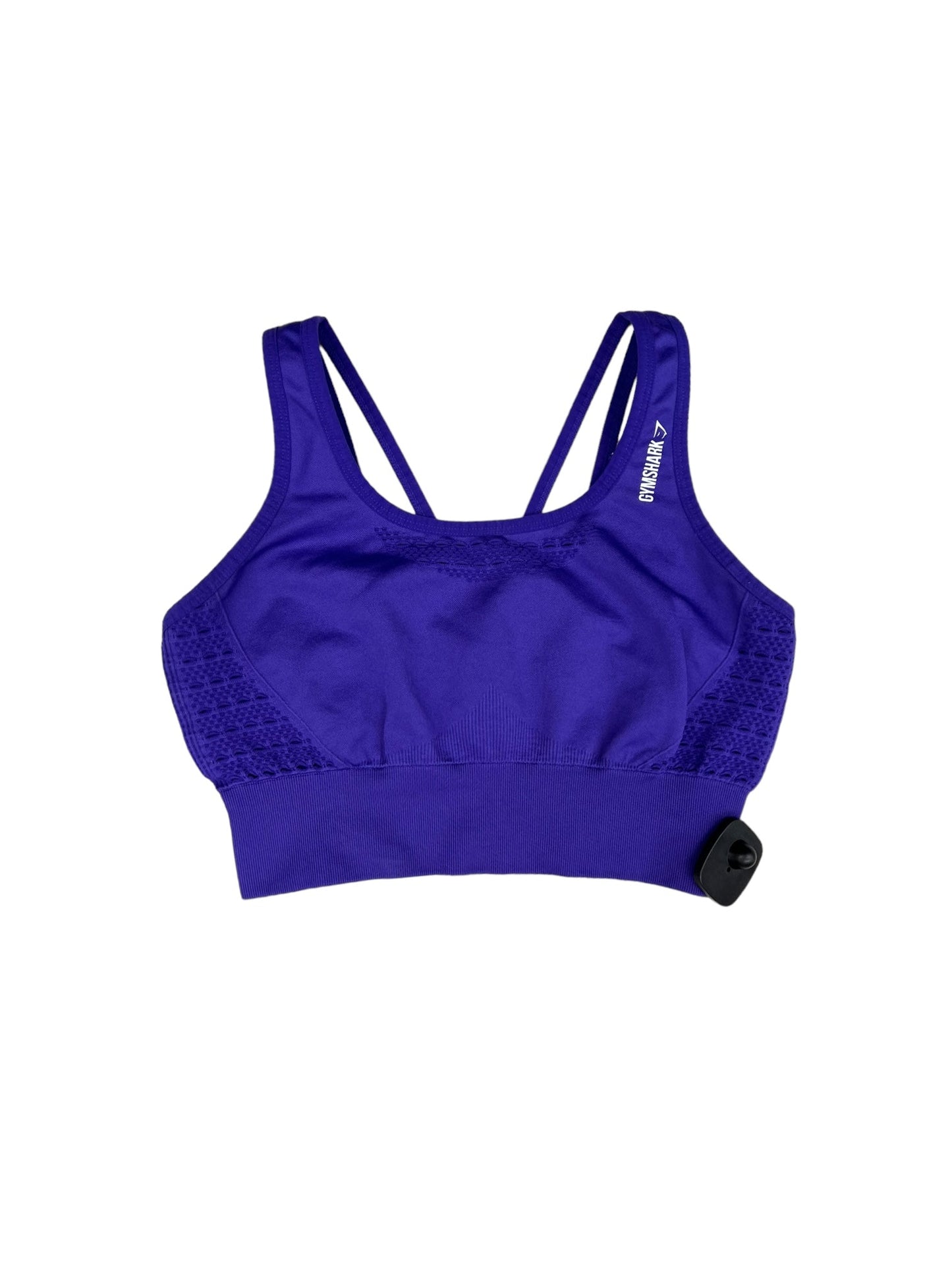 Purple Athletic Bra Gym Shark, Size M