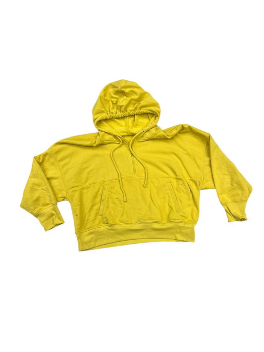 Sweatshirt Hoodie By Old Navy In Yellow, Size: Xxs