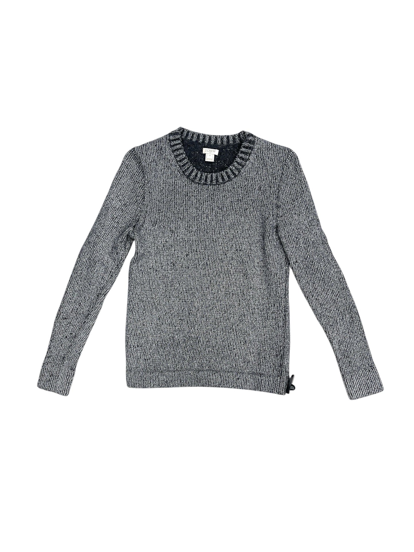 Sweater By J. Crew In Silver, Size: Xs