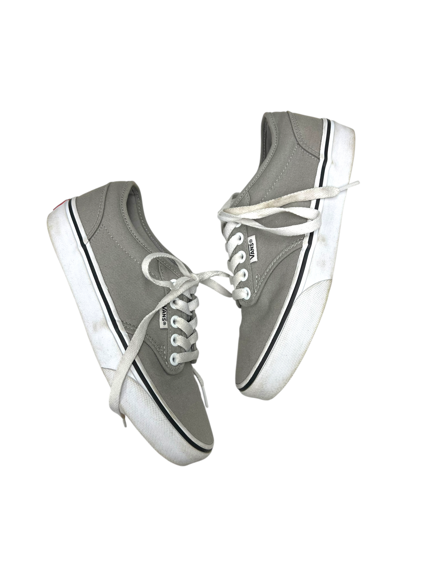 Shoes Sneakers By Vans In Grey, Size: 6