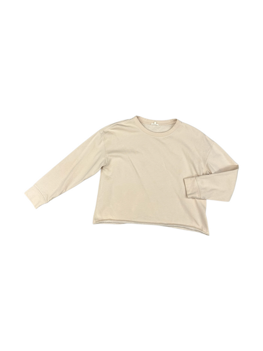 Top Long Sleeve By Splendid In Cream, Size: M