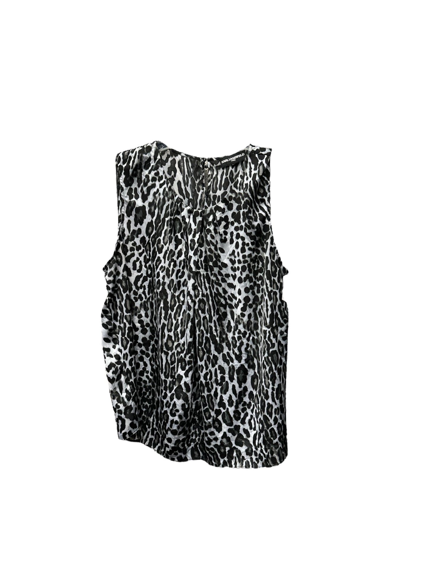 Blouse Sleeveless By Karl Lagerfeld  Size: M