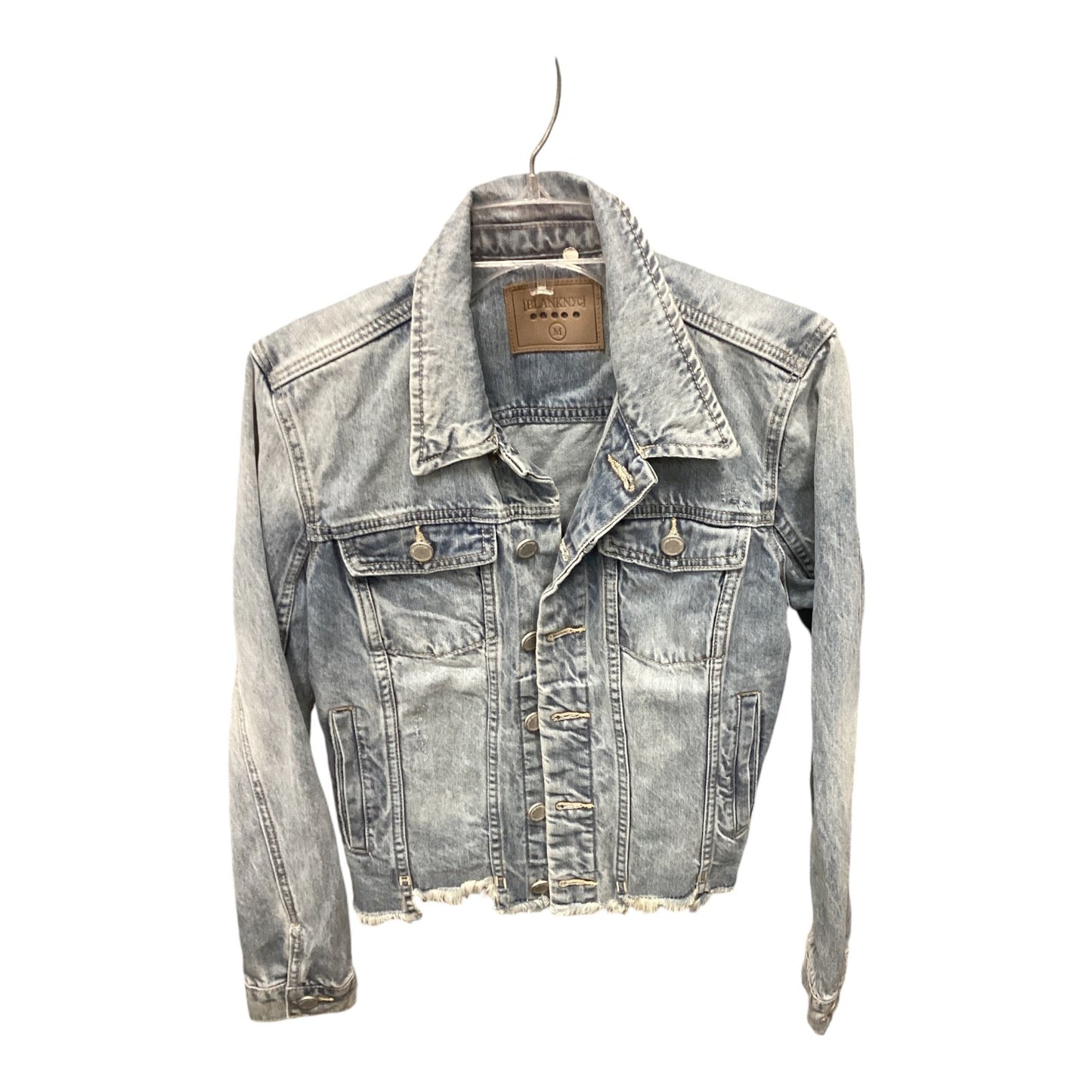 Jacket Denim By Blanknyc In Blue Denim, Size: M