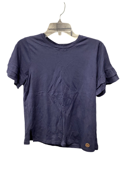 Top Short Sleeve By Michael By Michael Kors In Navy, Size: S