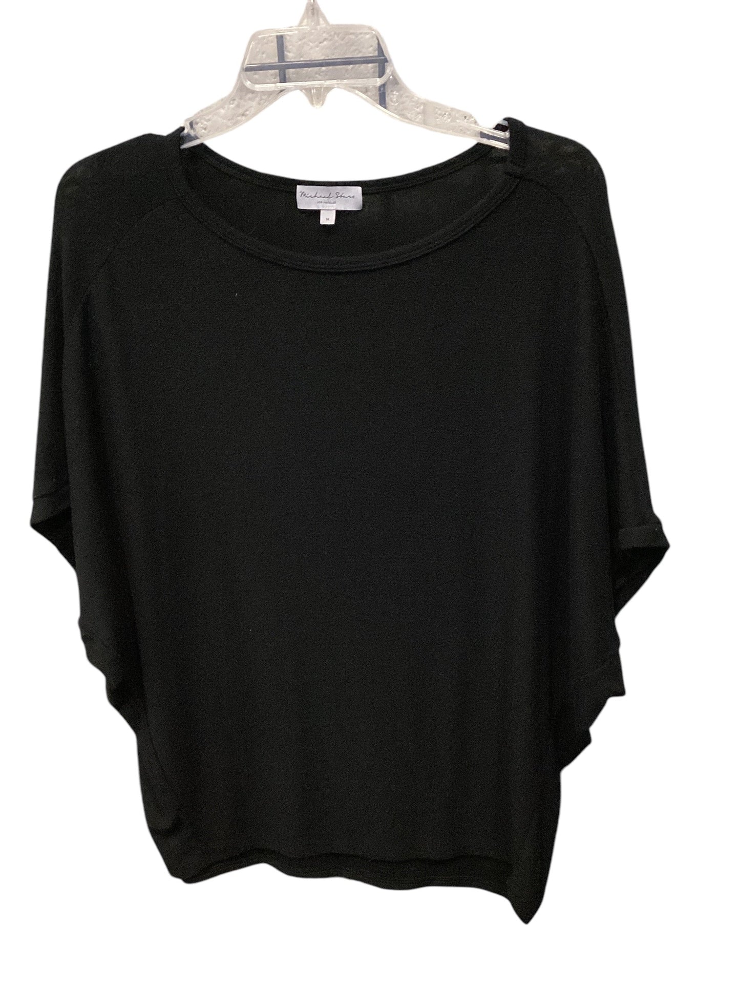 Top Short Sleeve Basic By Michael Stars In Black, Size: M