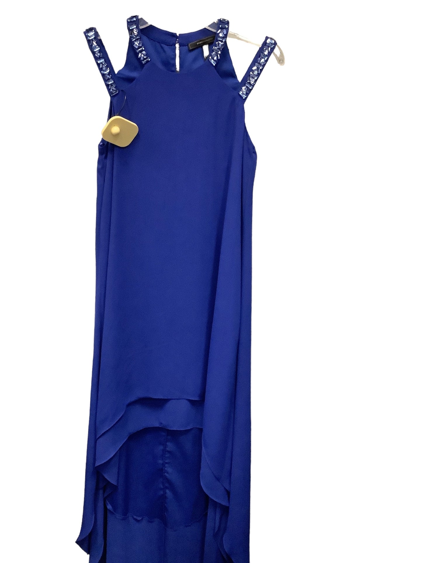 Blue Dress Party Long Bcbgmaxazria, Size Xxs