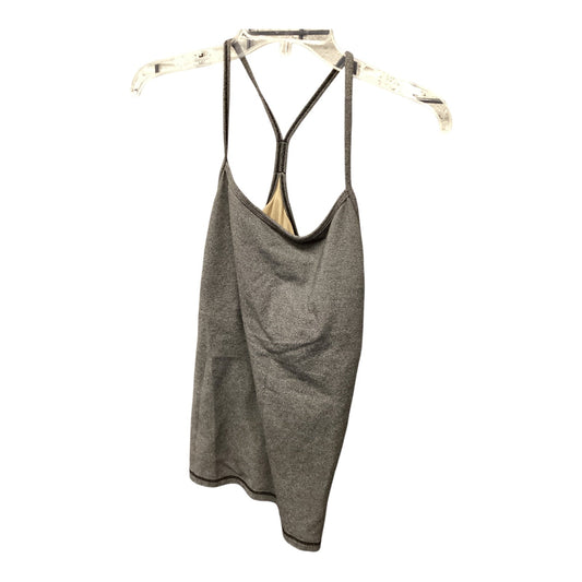 Athletic Tank Top By Lululemon In Grey, Size: 12