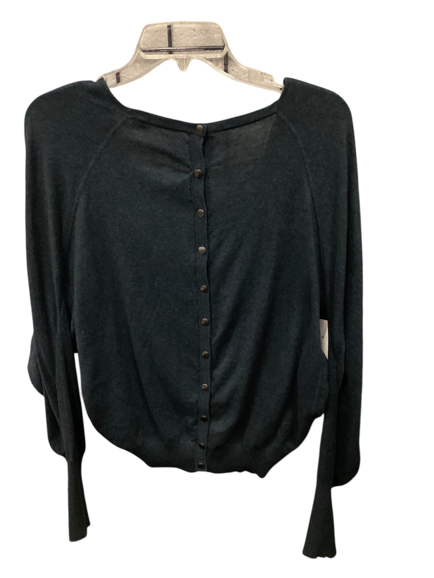 Top Long Sleeve By All Saints In Blue, Size: 2