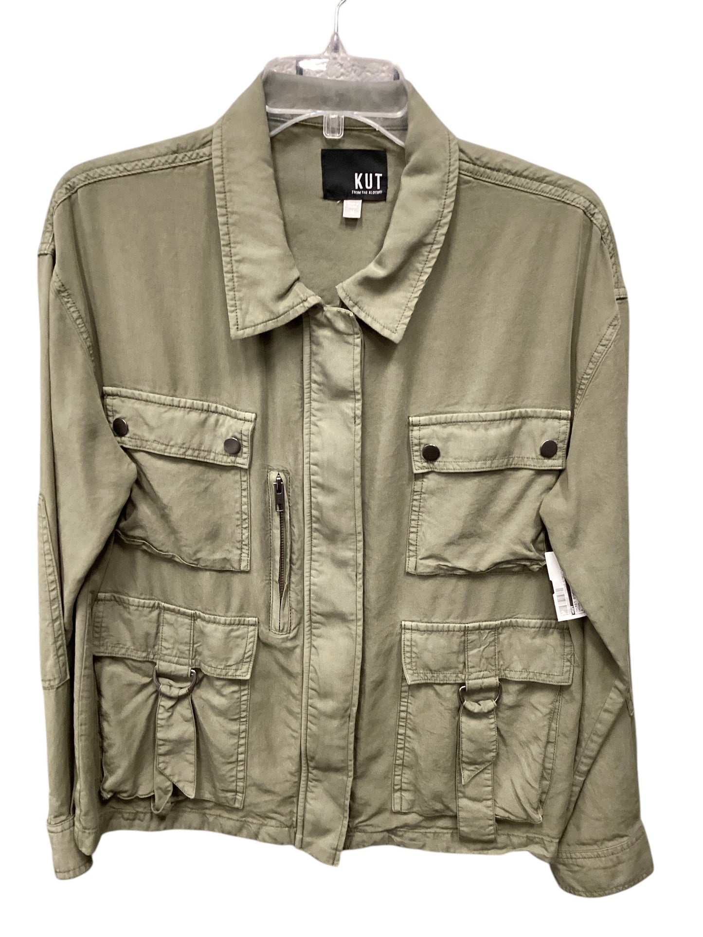 Jacket Other By Kut In Green, Size: M