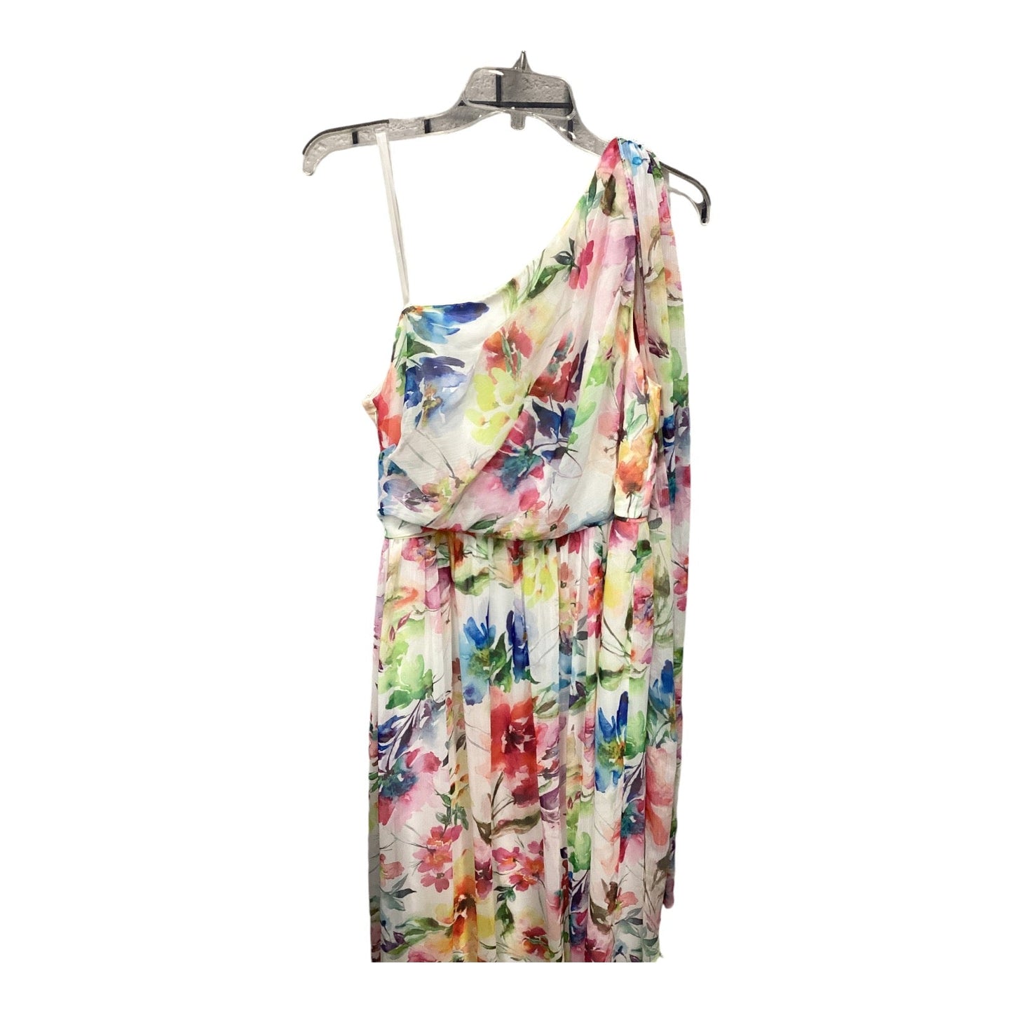 Dress Party Long By Adrianna Papell In Floral Print, Size: 14