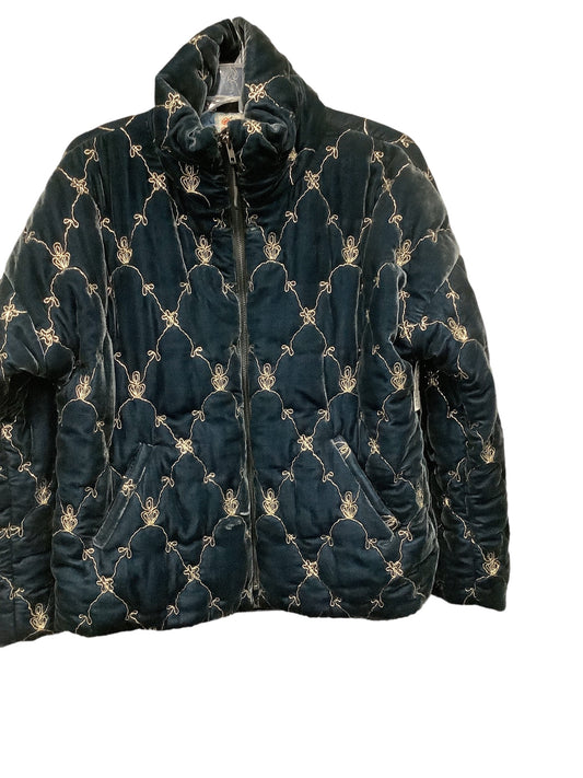 Blue Jacket Puffer & Quilted Johnny Was, Size S