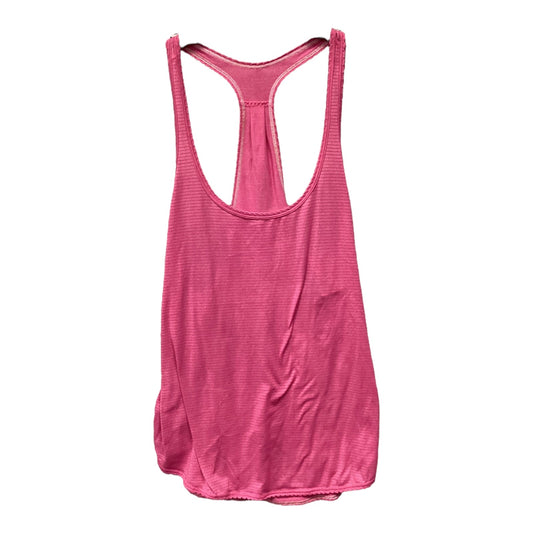 Athletic Tank Top By Lululemon In Pink, Size: S