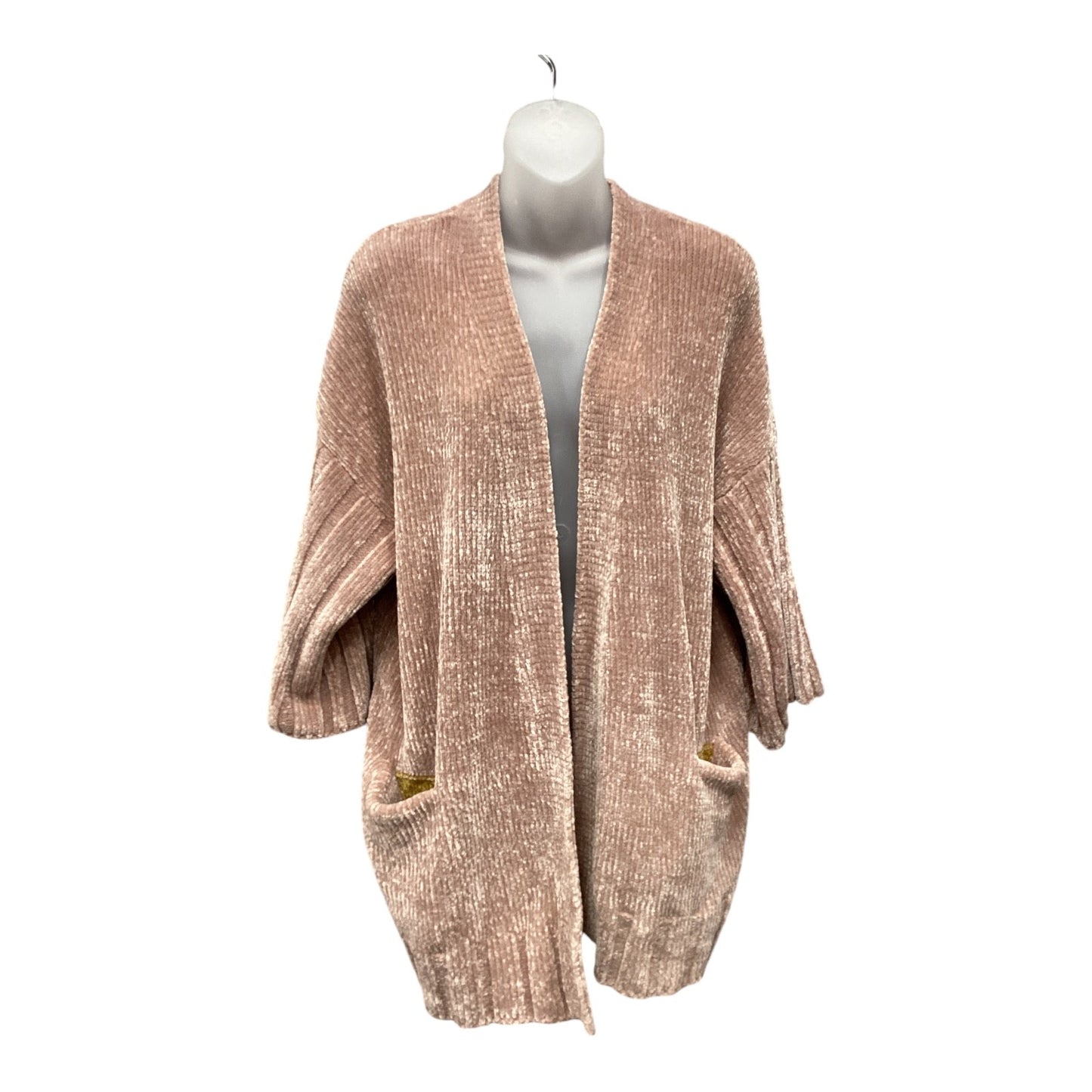 Cardigan By Moth In Mauve, Size: Xs